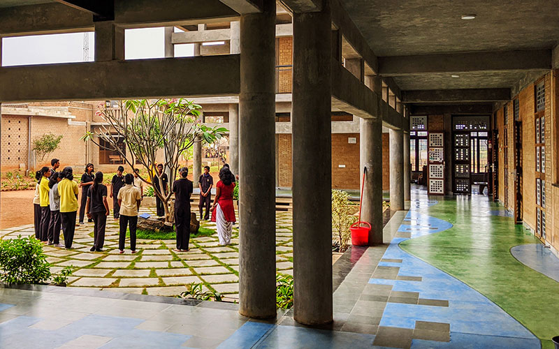 Yellow Train School Coimbatore Auroville Design Consultants