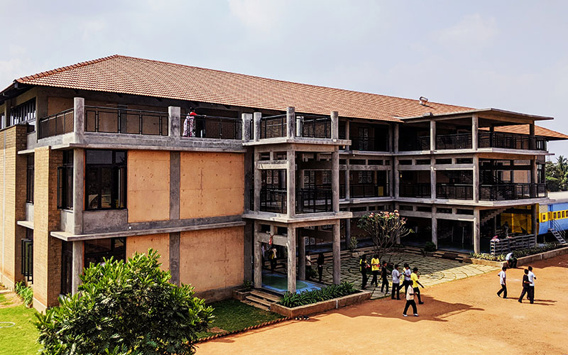 Yellow Train School Coimbatore Auroville Design Consultants